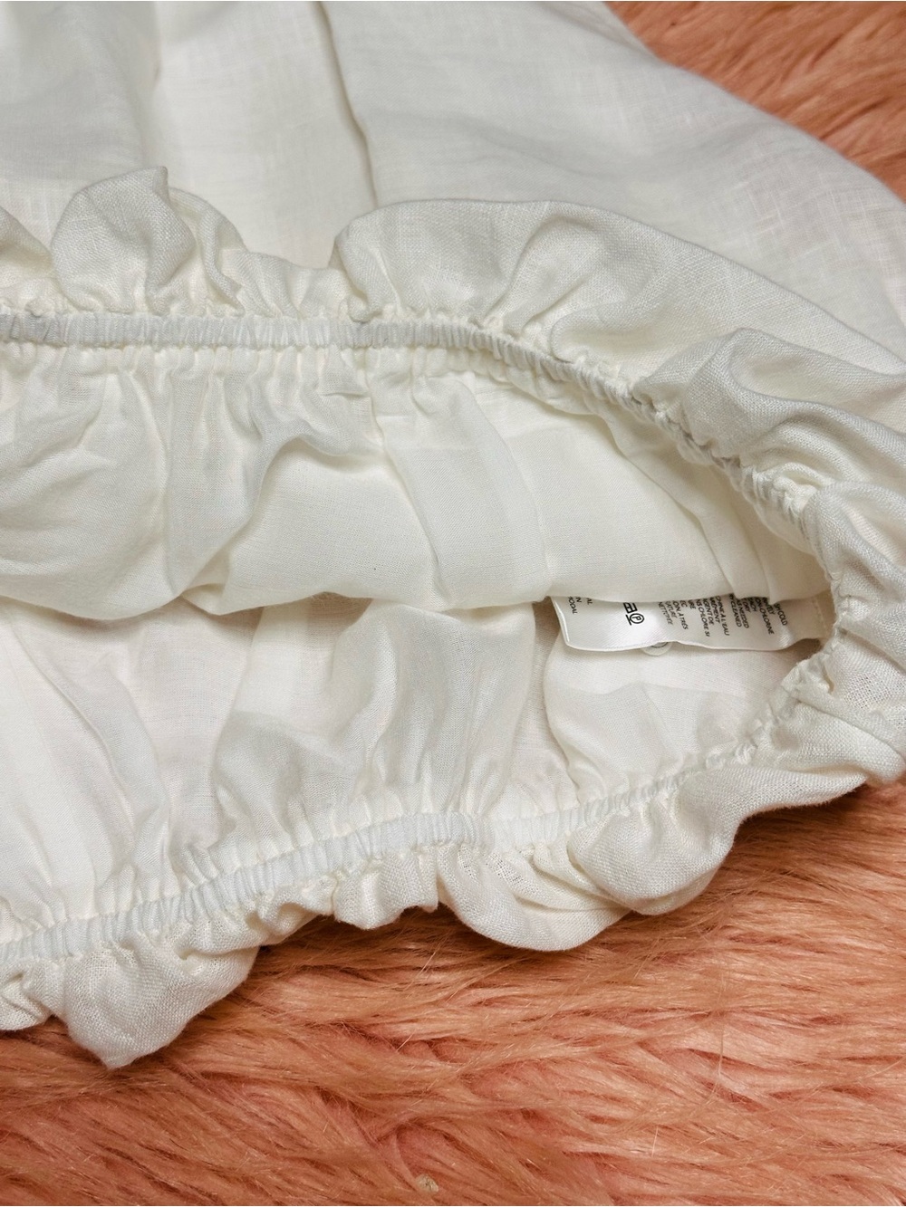 Anthropologie White Halter Bubble Hem Camisole - Picture 13 of 16